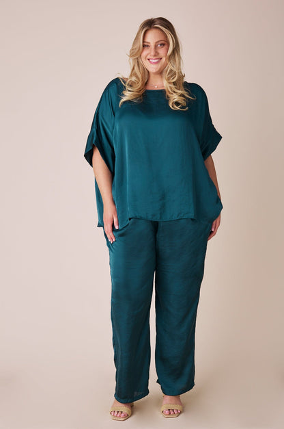 Camilla Pants Forest Green