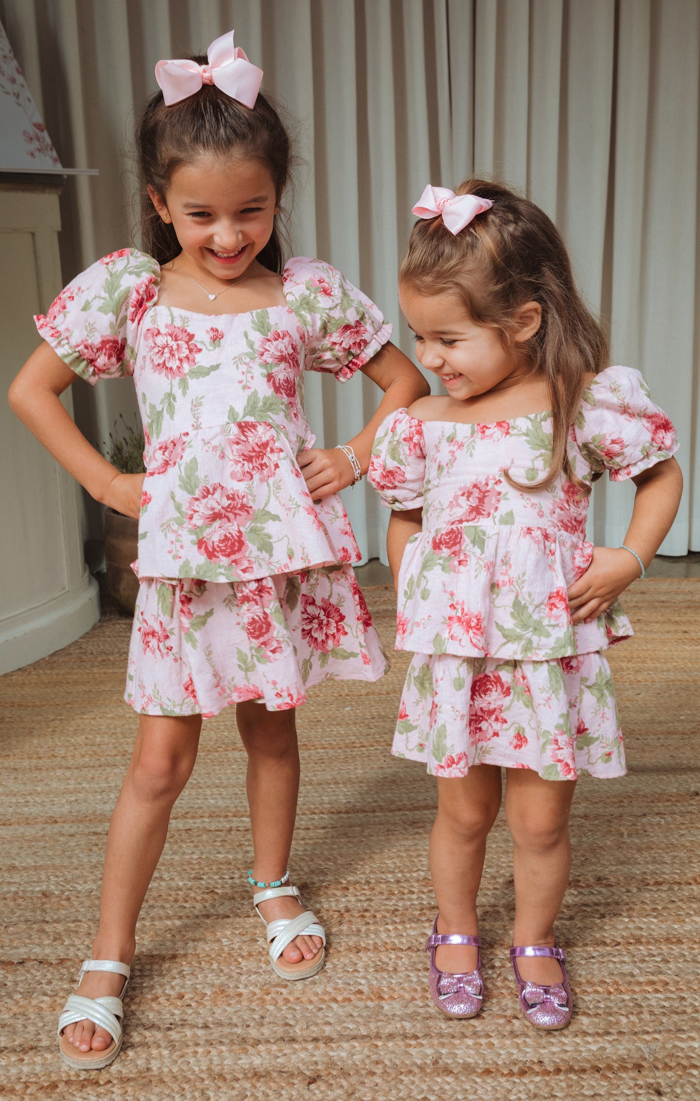 Little Miss Mini Dress ~ Garden Romantic
