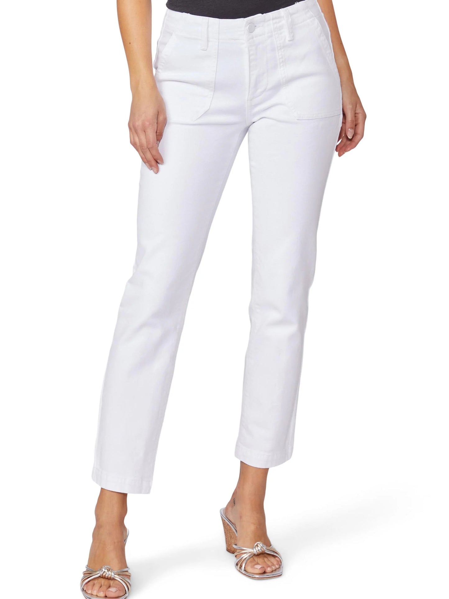 Paige Mayslie Straight Ankle Jean