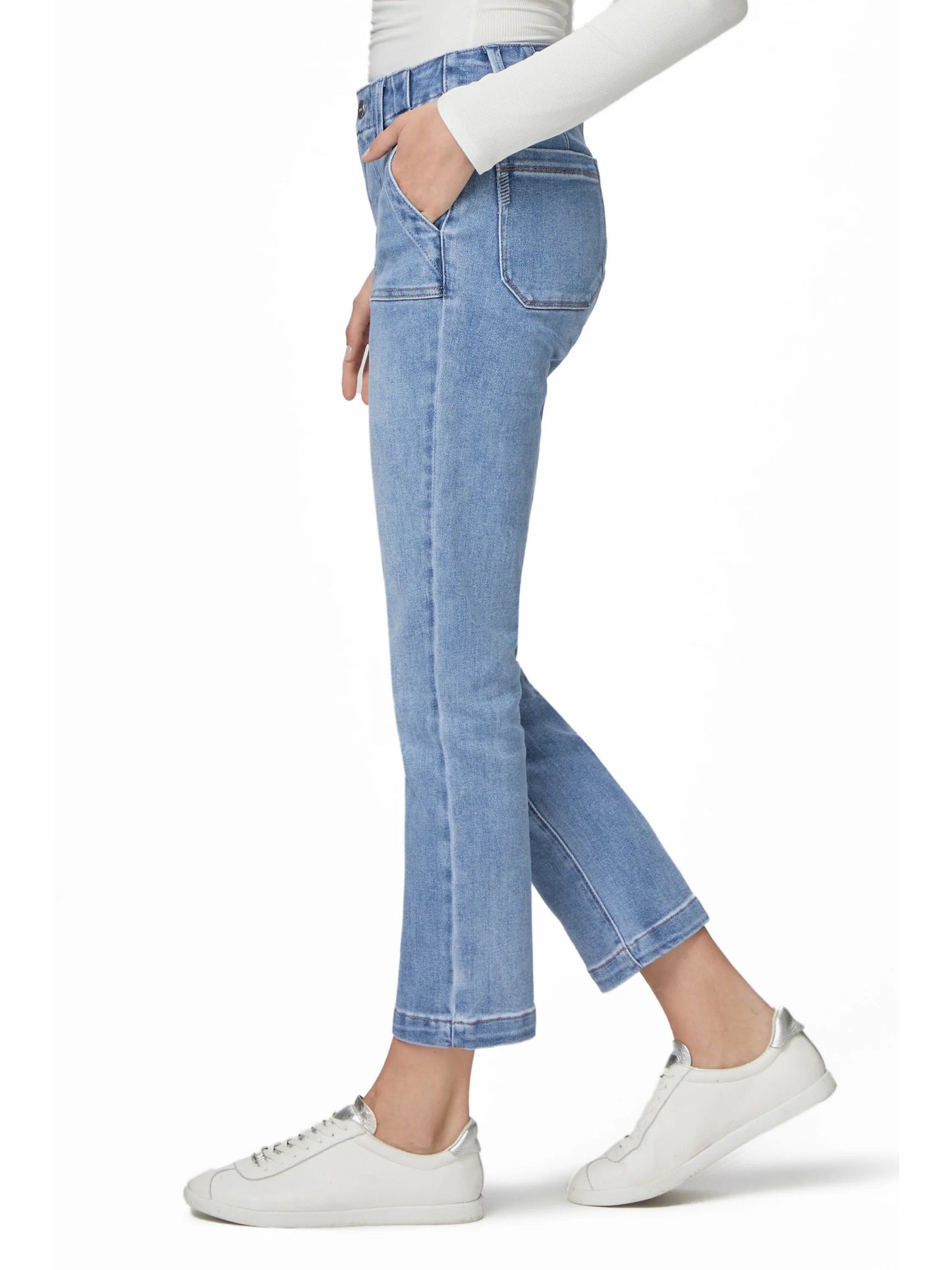 Paige Mayslie Straight Ankle Jean