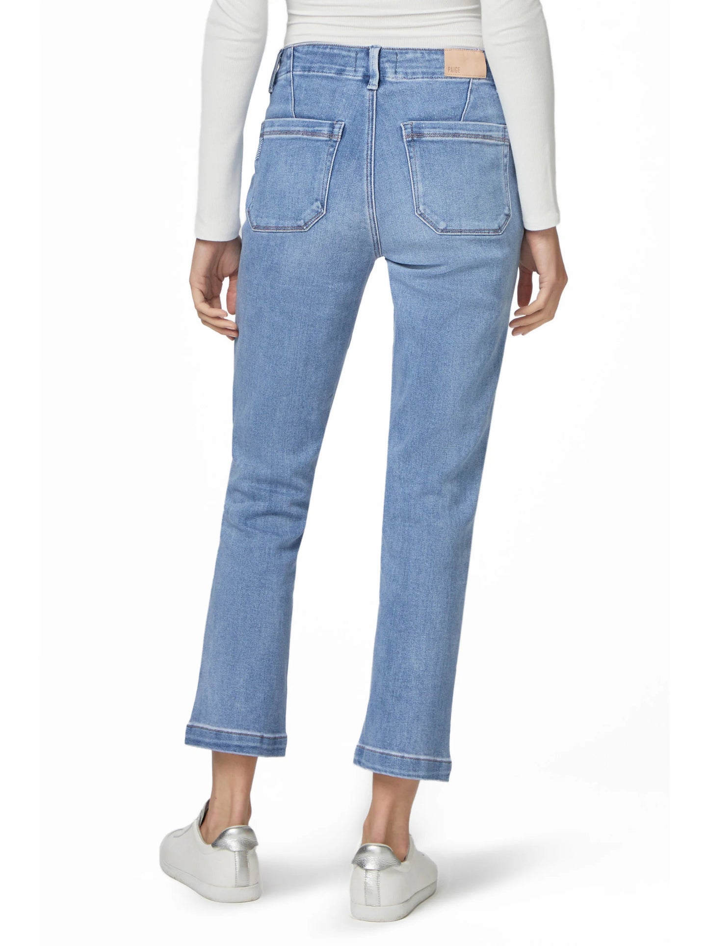 Paige Mayslie Straight Ankle Jean