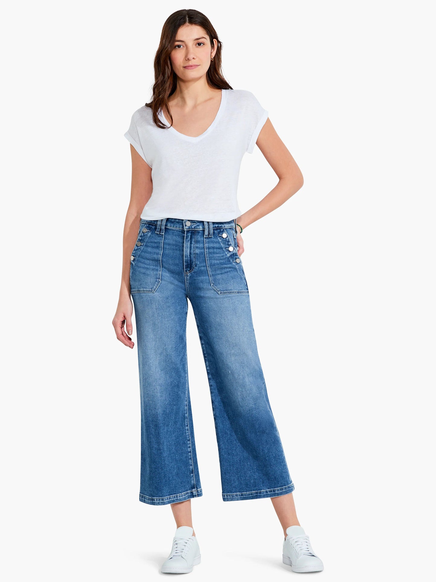 Paige Aubrey Wide Leg Jean