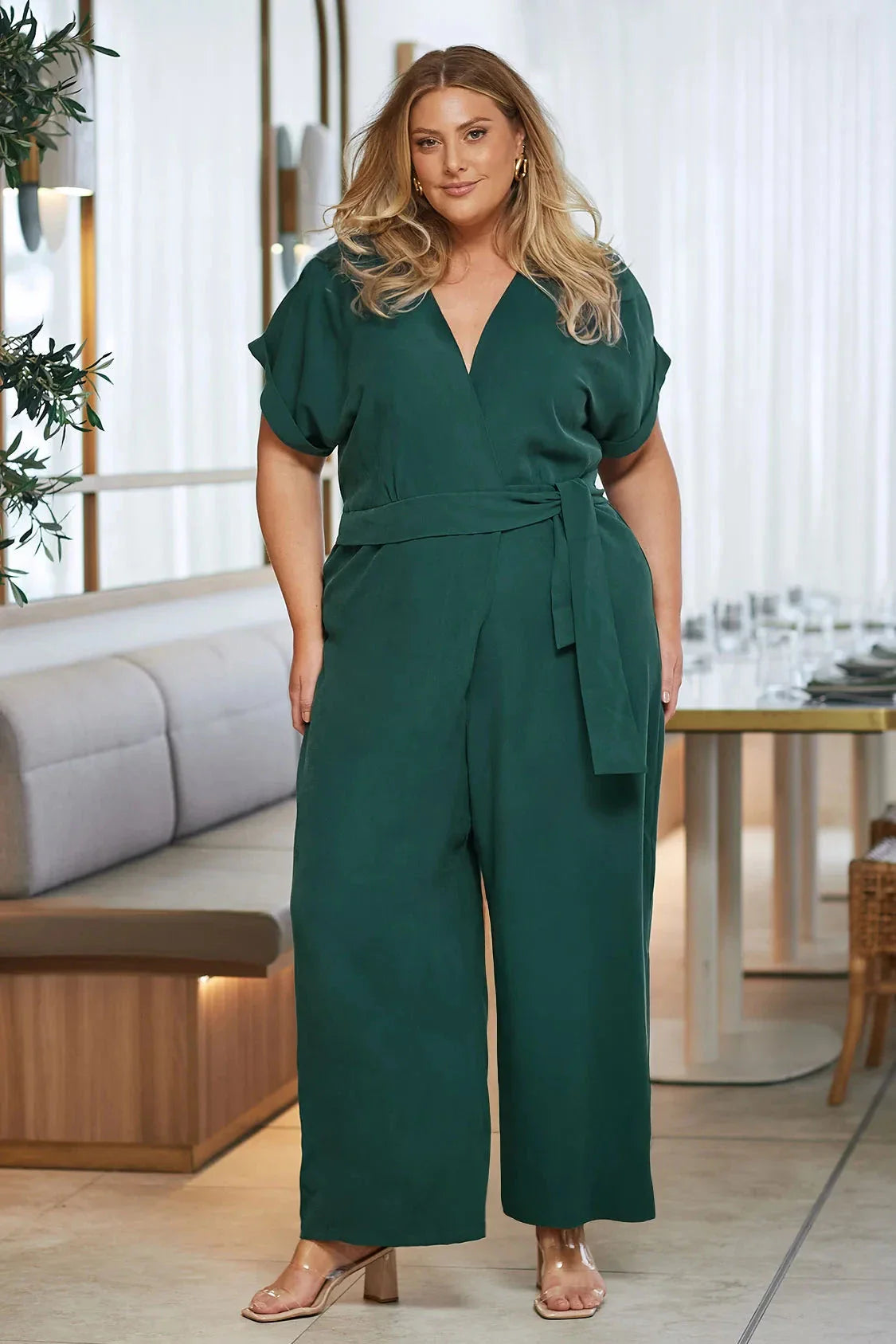 Jude Jumpsuit Forest Green