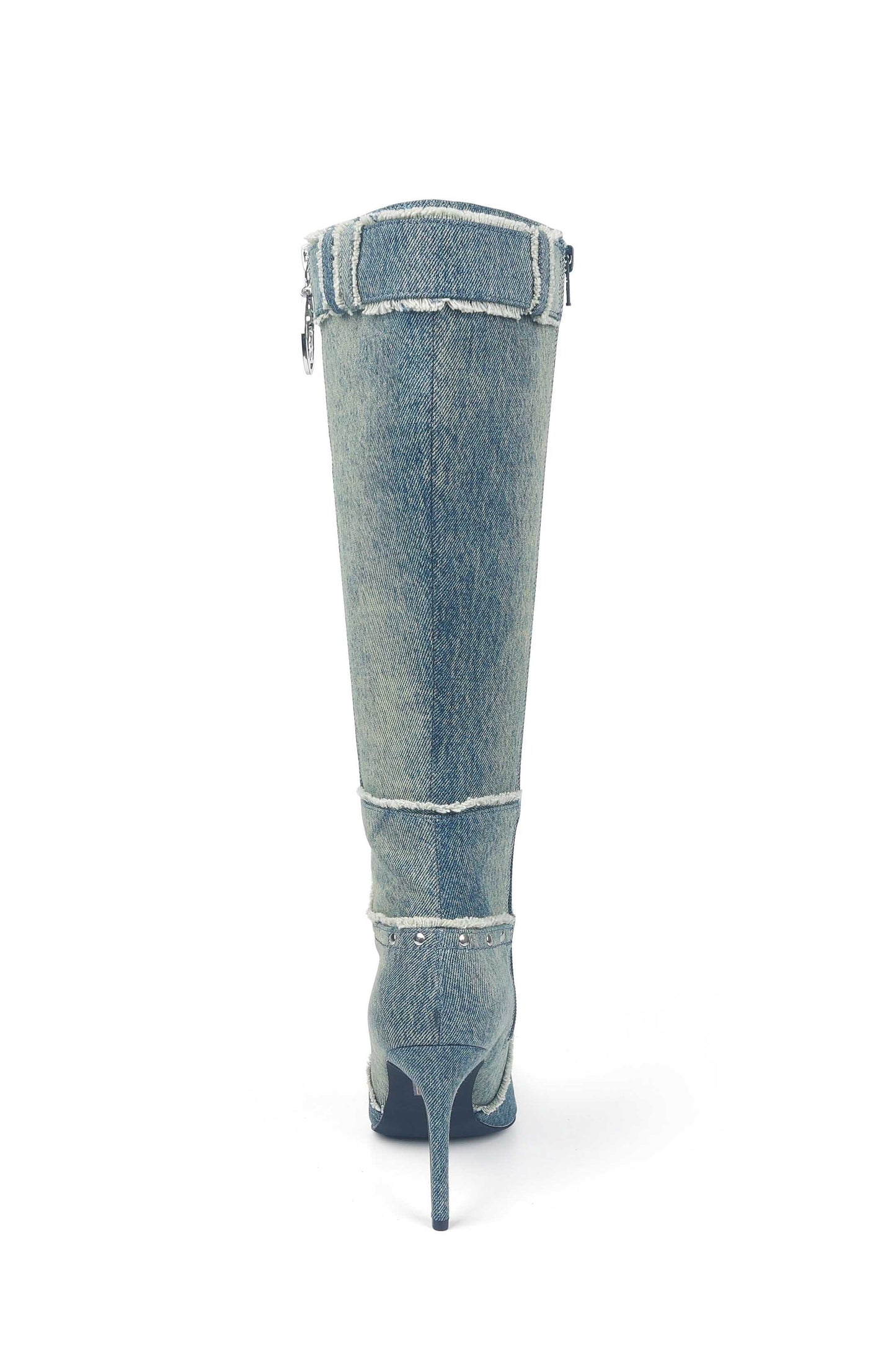 Cindy Denim Boots
