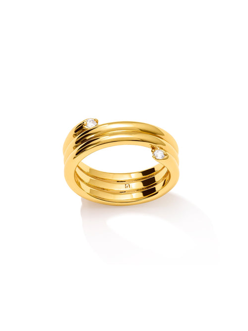 SPIRAL - Ring • Color: 18K Yellow Gold
