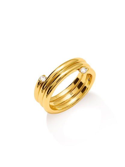 SPIRAL - Ring • Color: 18K Yellow Gold