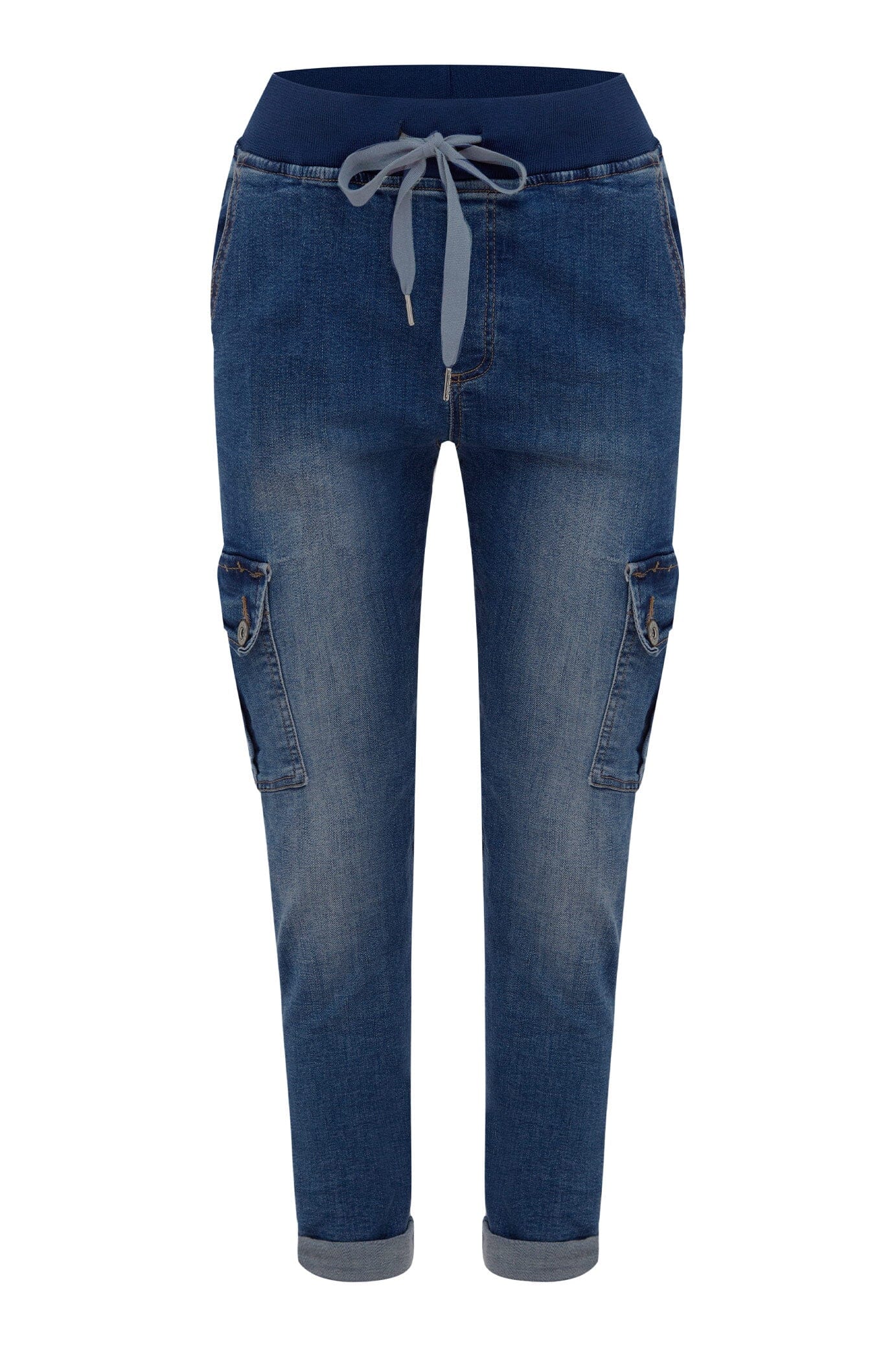 Leslie Jogger Dark Denim Blue