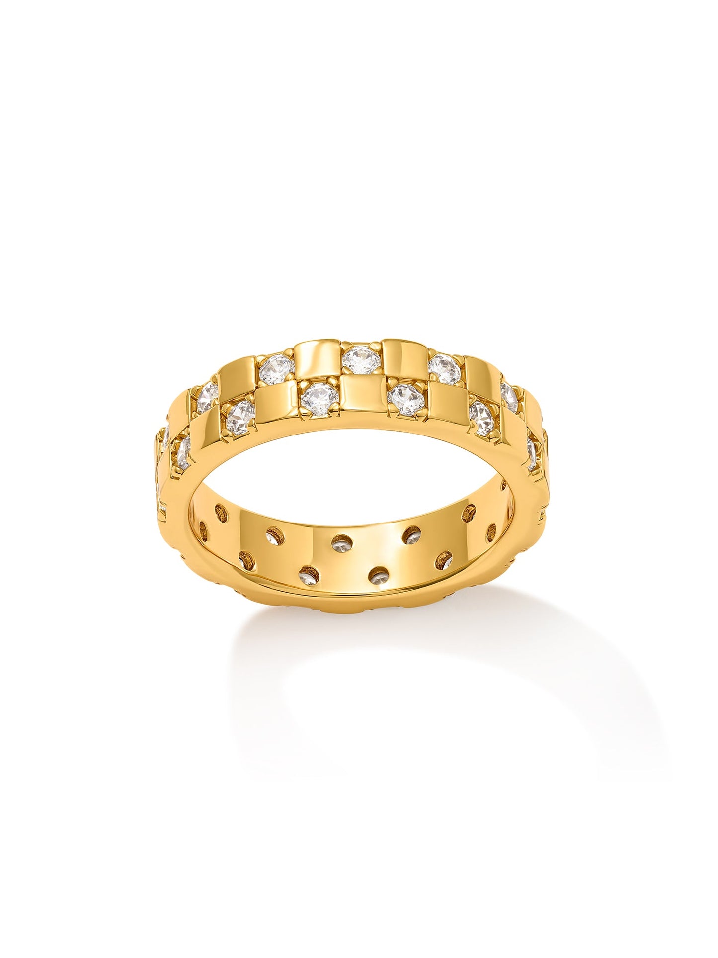 CHESS - Ring • Color: 18K Yellow Gold
