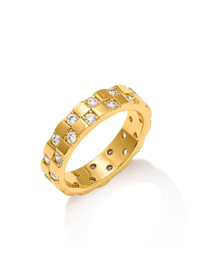 CHESS - Ring • Color: 18K Yellow Gold