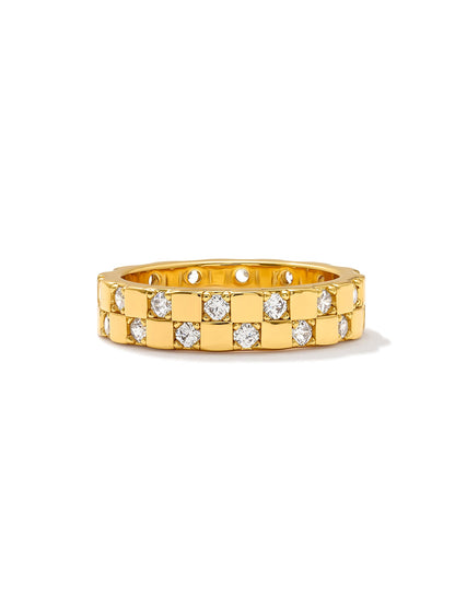 CHESS - Ring • Color: 18K Yellow Gold