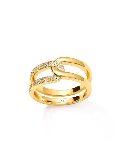 NARA - Ring • Color: 18K Yellow Gold