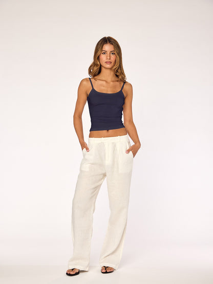 MONOGRAM - Strap Top • Dark Blue
