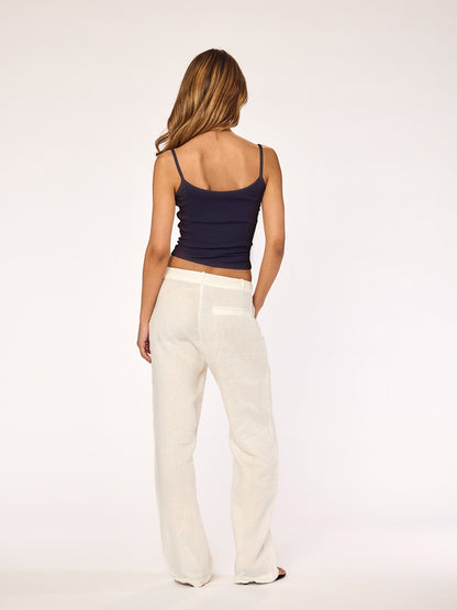 MONOGRAM - Strap Top • Dark Blue