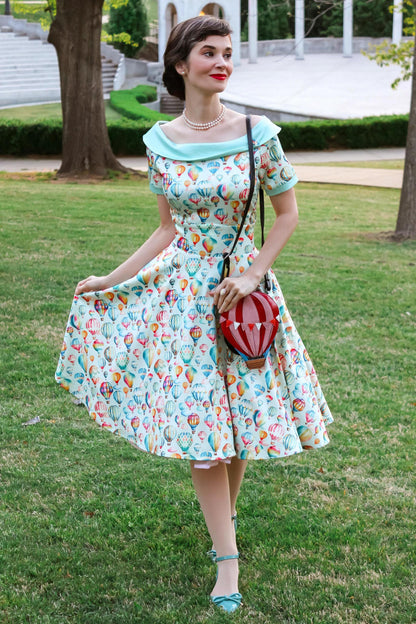 Darlene Hot Air Balloon Swing Dress