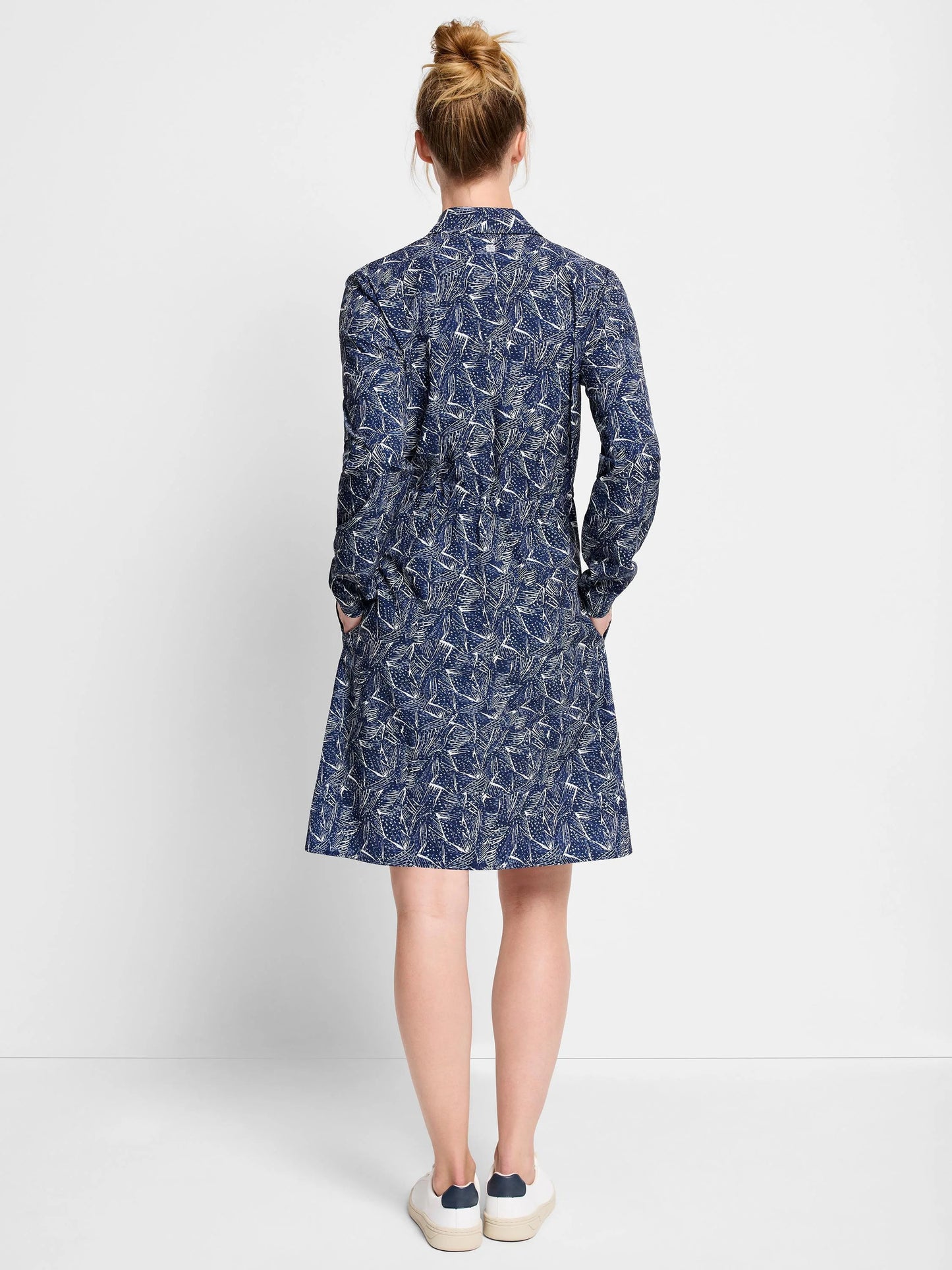 Falling Fans Tech Stretch Dress