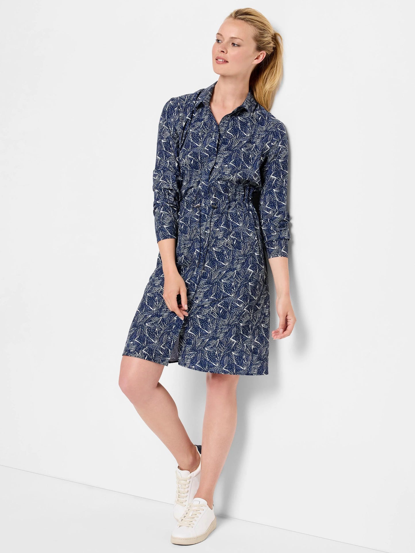 Falling Fans Tech Stretch Dress