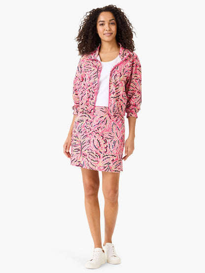Tech Stretch Shadow Floral Skort