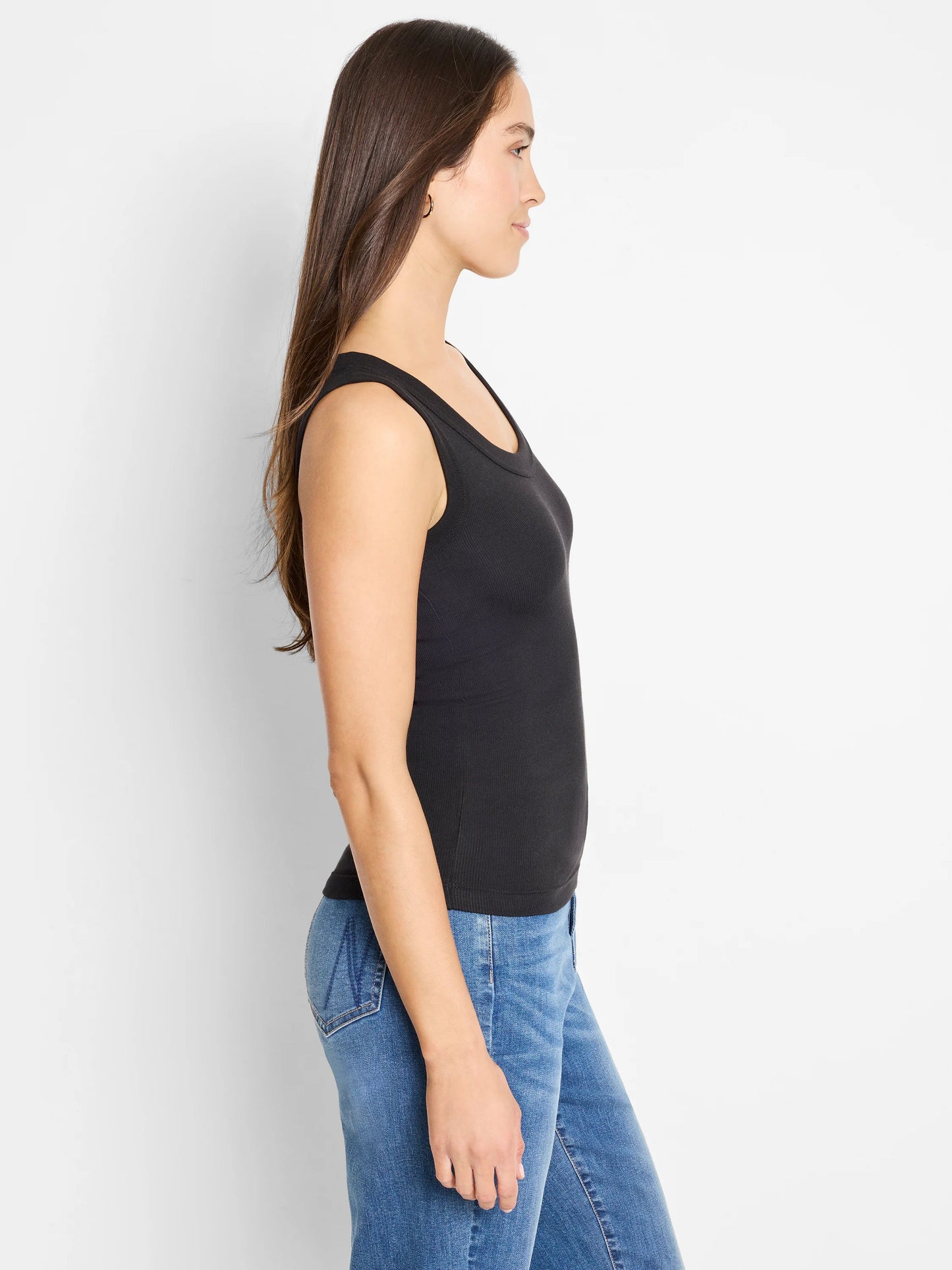 Perfect Knit Rib Scoop Tank