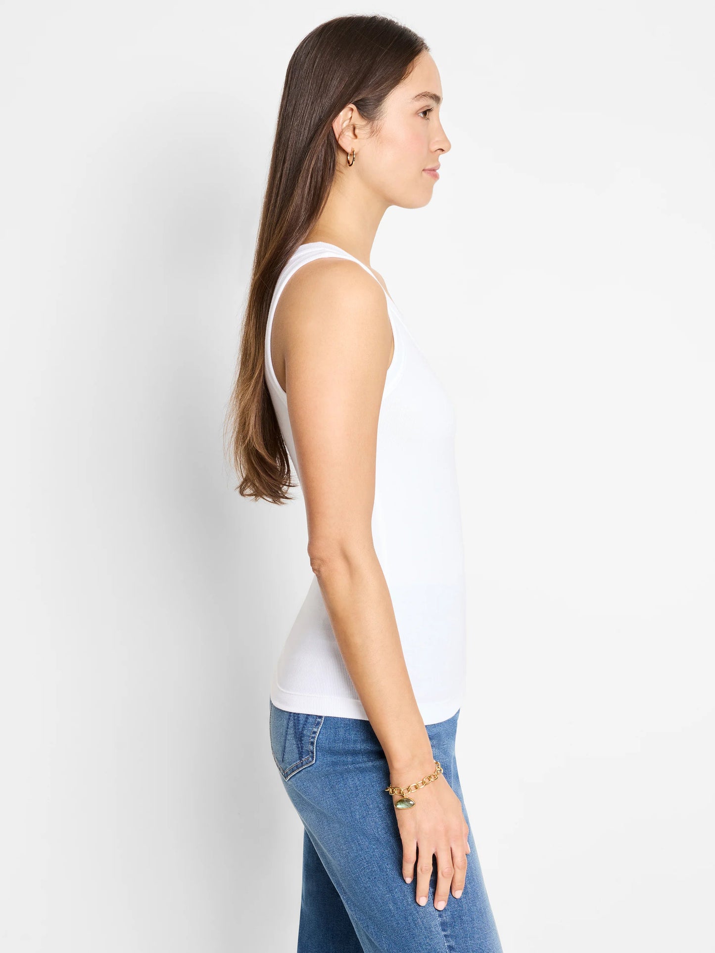 Perfect Knit Rib Scoop Tank