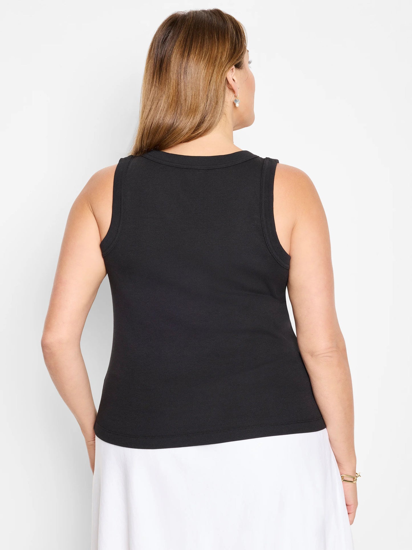 Perfect Knit Rib Scoop Tank