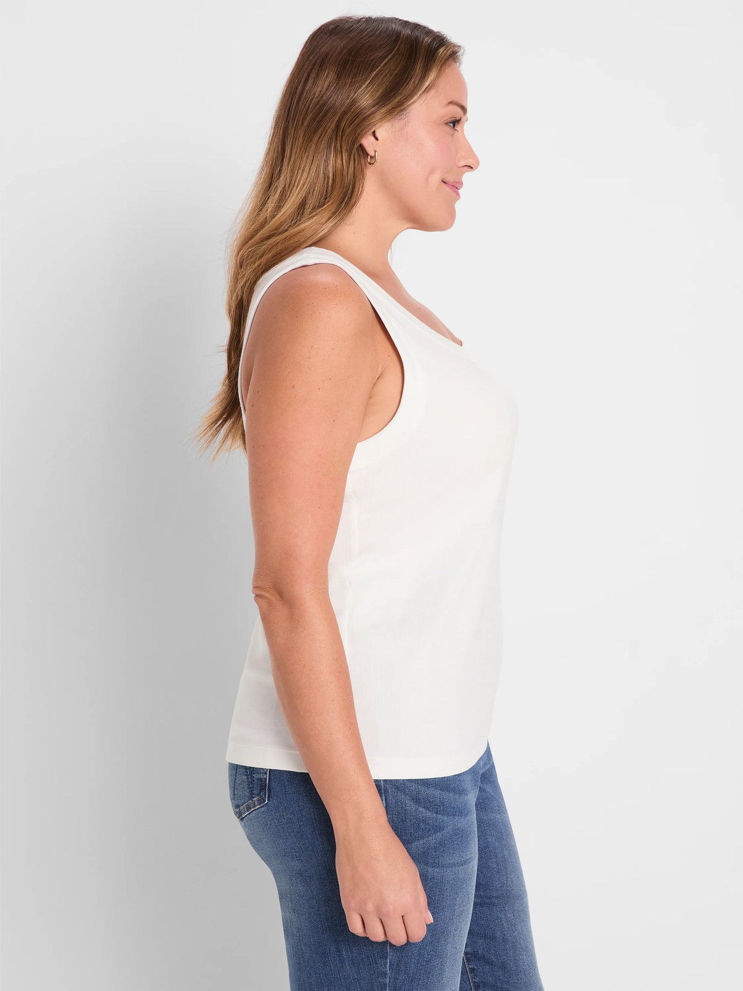 Perfect Knit Rib Scoop Tank