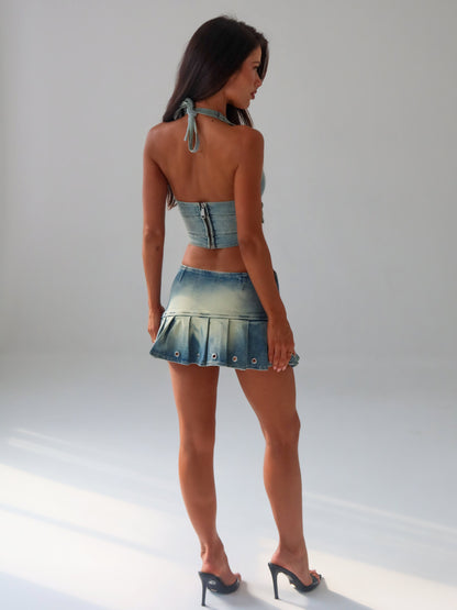 Arizona Mini Skirt Denim
