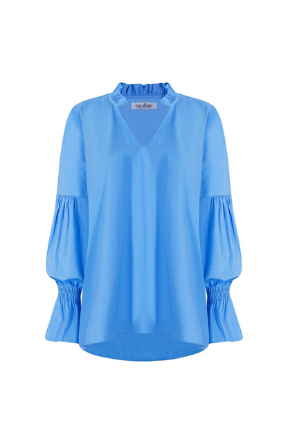 Alessandra Long Sleeve Top Blue