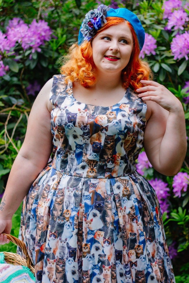 Amanda Cat Swing Dress