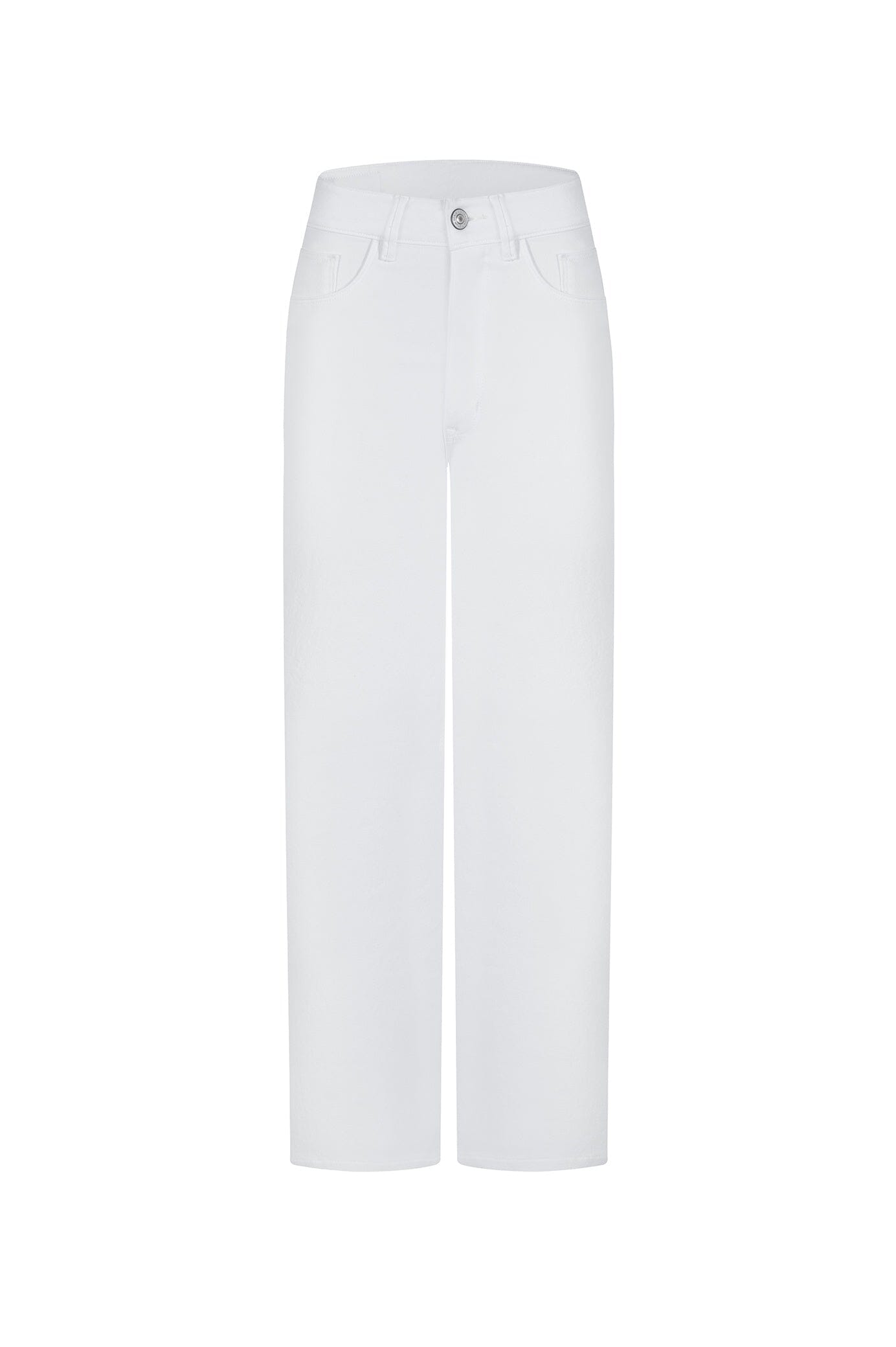 Amelia Straight Leg Jeans White