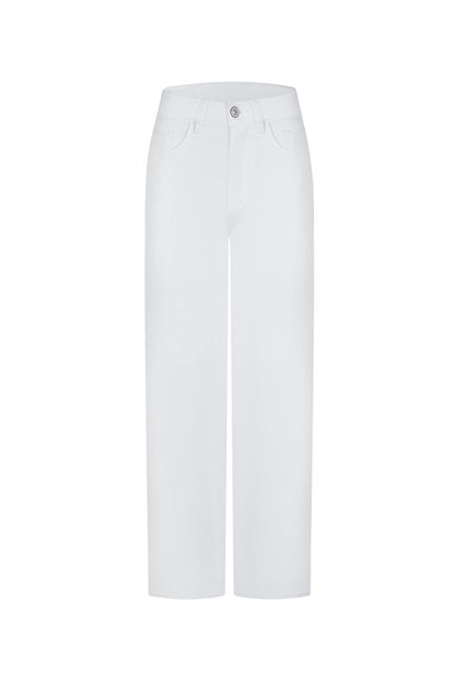 Amelia Straight Leg Jeans White