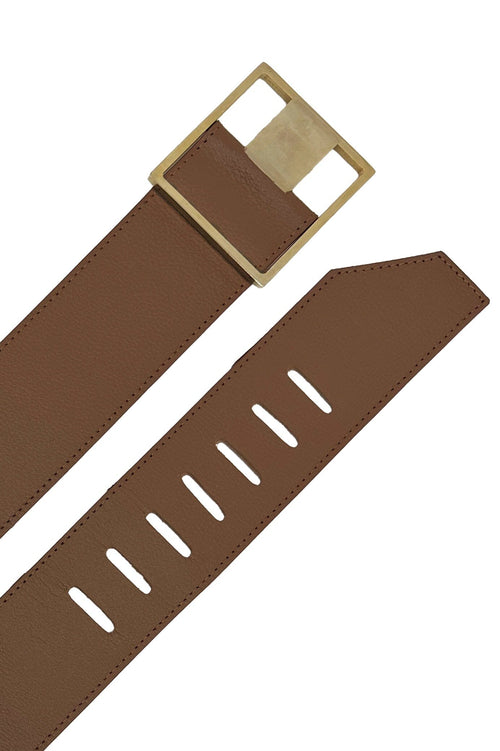 Andrea Belt Tan Soft Leather