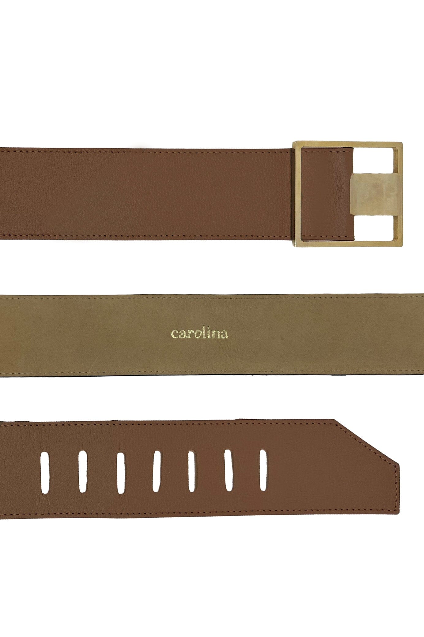 Andrea Belt Tan Soft Leather