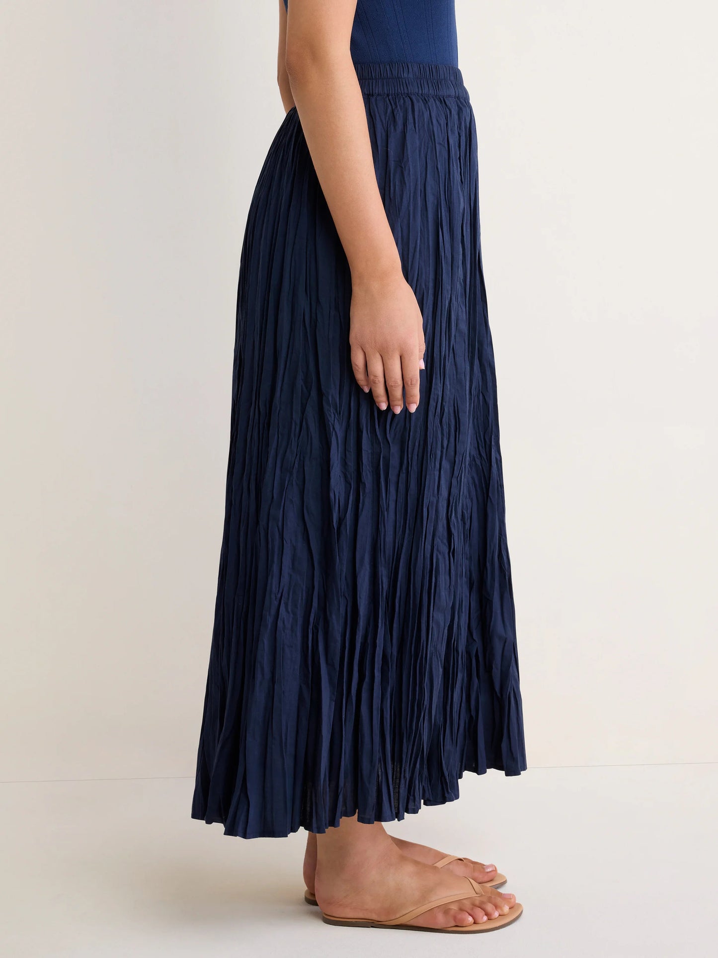 nz by NIC+ZOE Cotton Crinkle Skirt