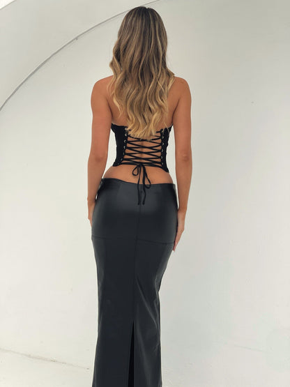 Brazil Corset Top Black