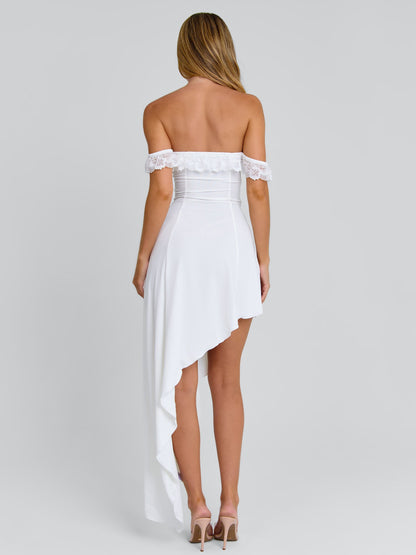 BRISA MAXI DRESS WHITE