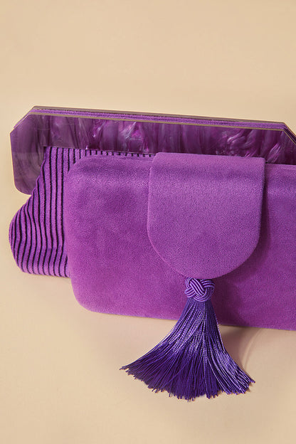 Clutch Virginie Violeta · Madame ·