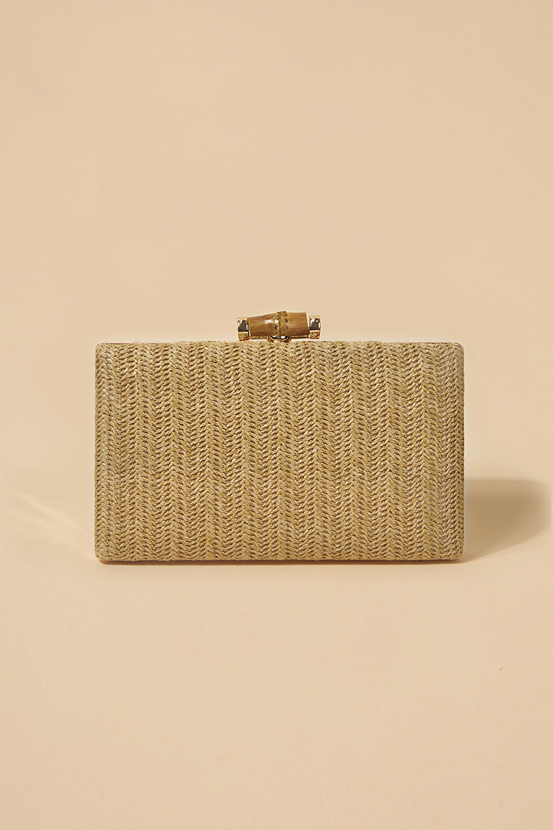 Clutch Bambu Natural · Rêverie ·