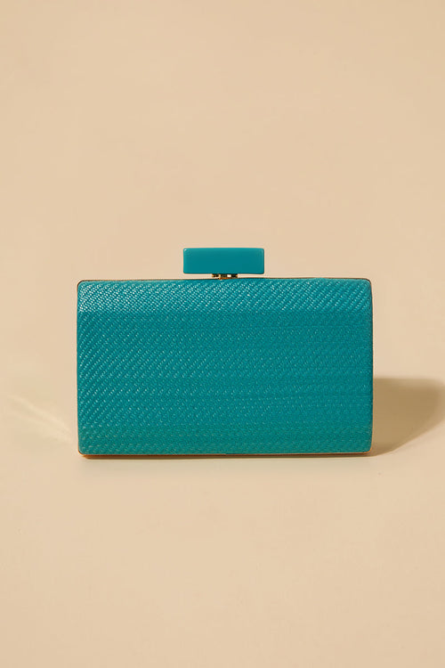 Clutch Lin Turquesa · Rêverie ·