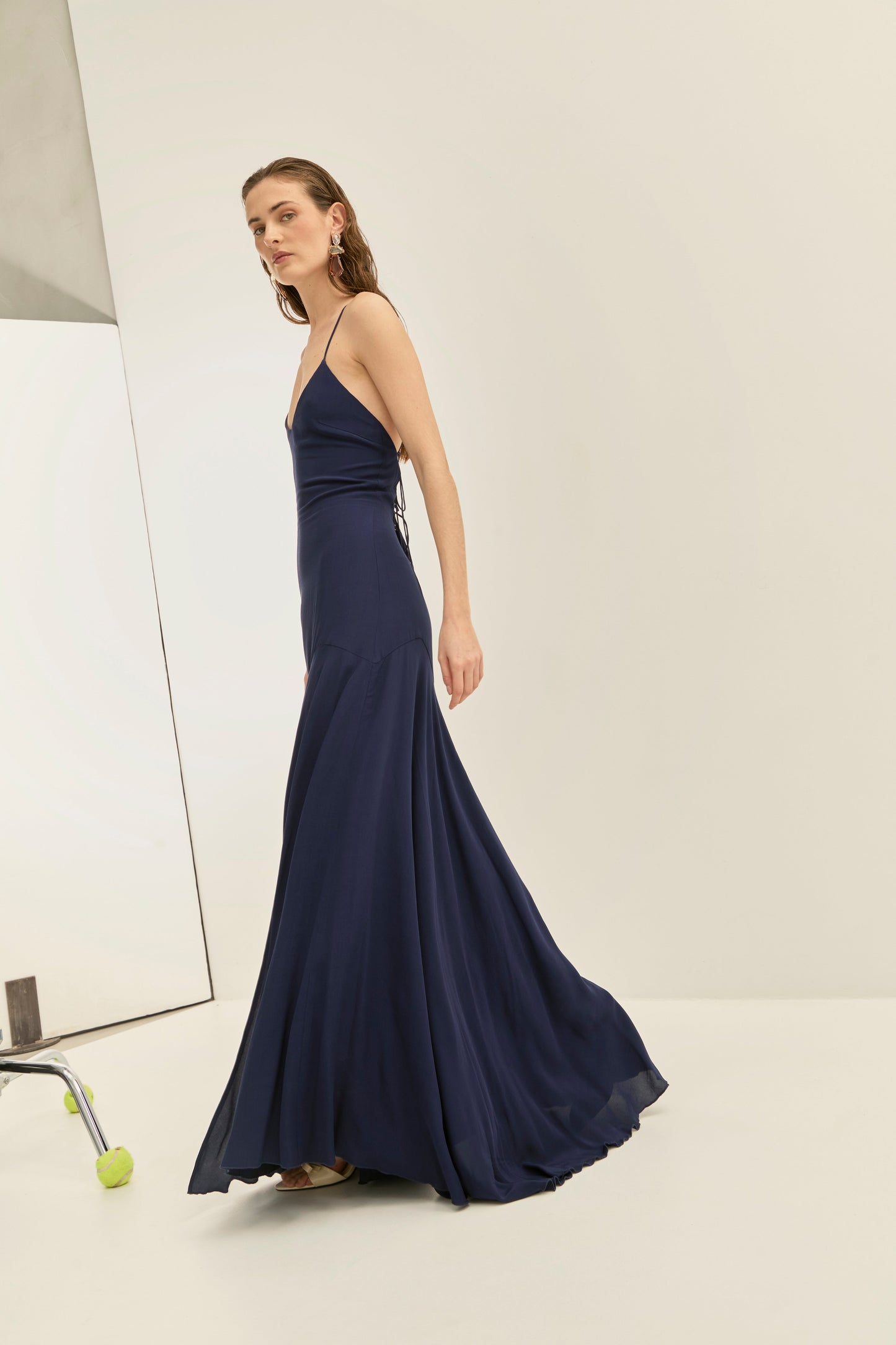 Vestido Augusta Navy · Allegra ·