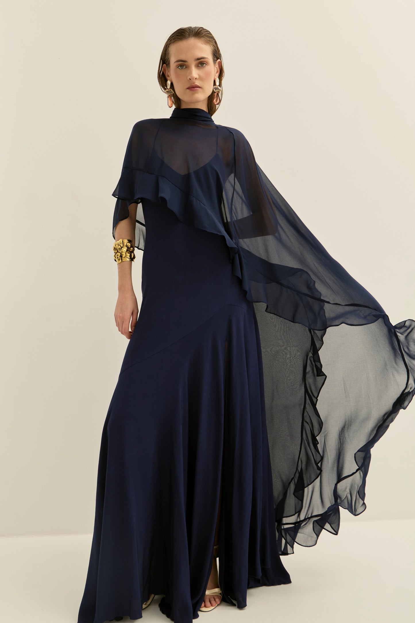 Vestido Augusta Navy · Allegra ·