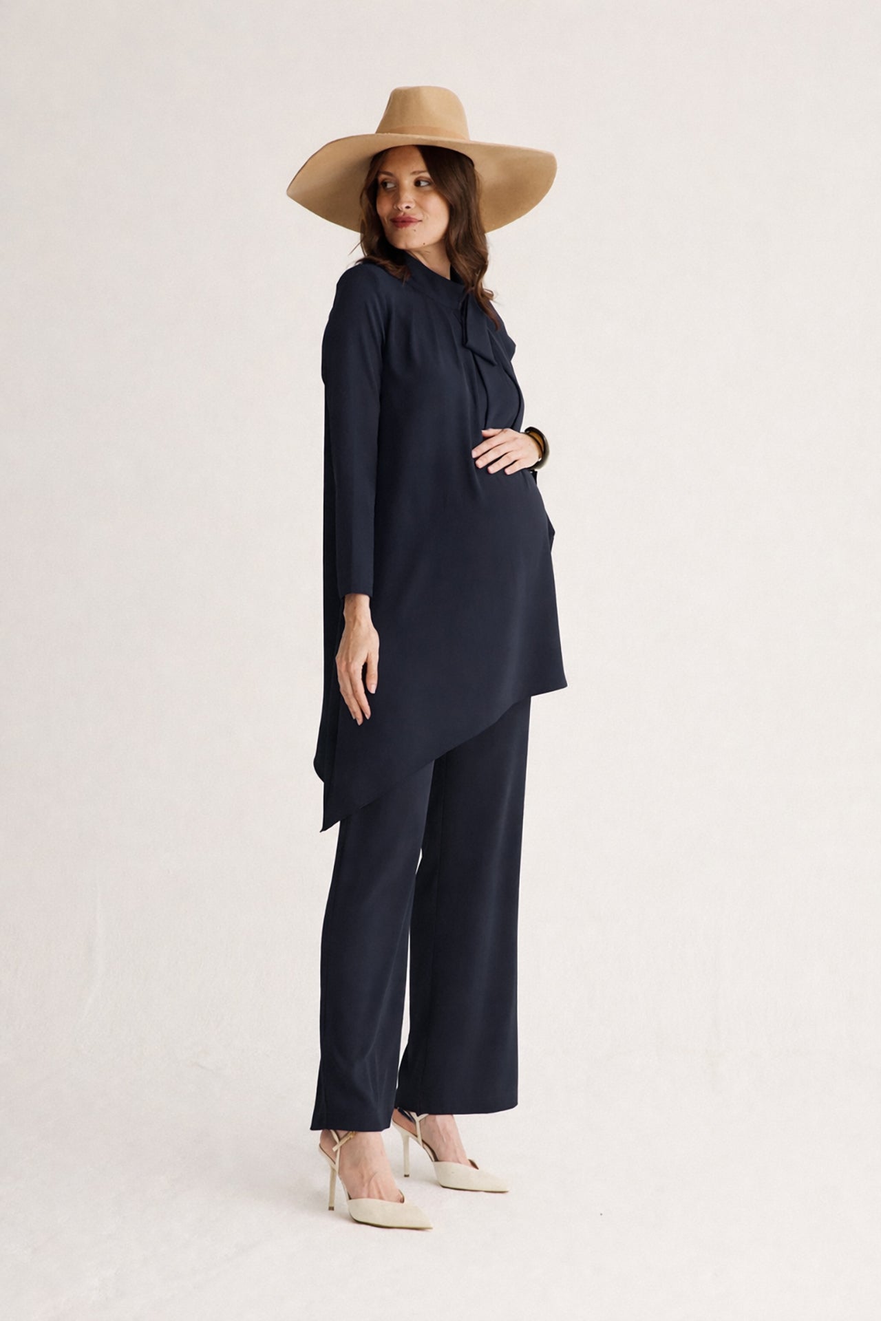 Top Cory Navy · Embarazada ·