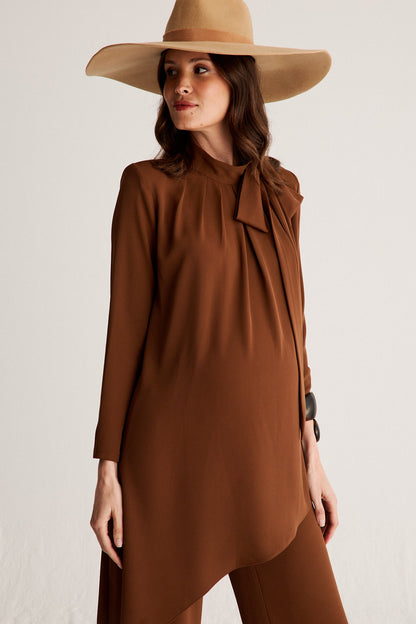 Pantalon Cory Choco · Embarazada ·