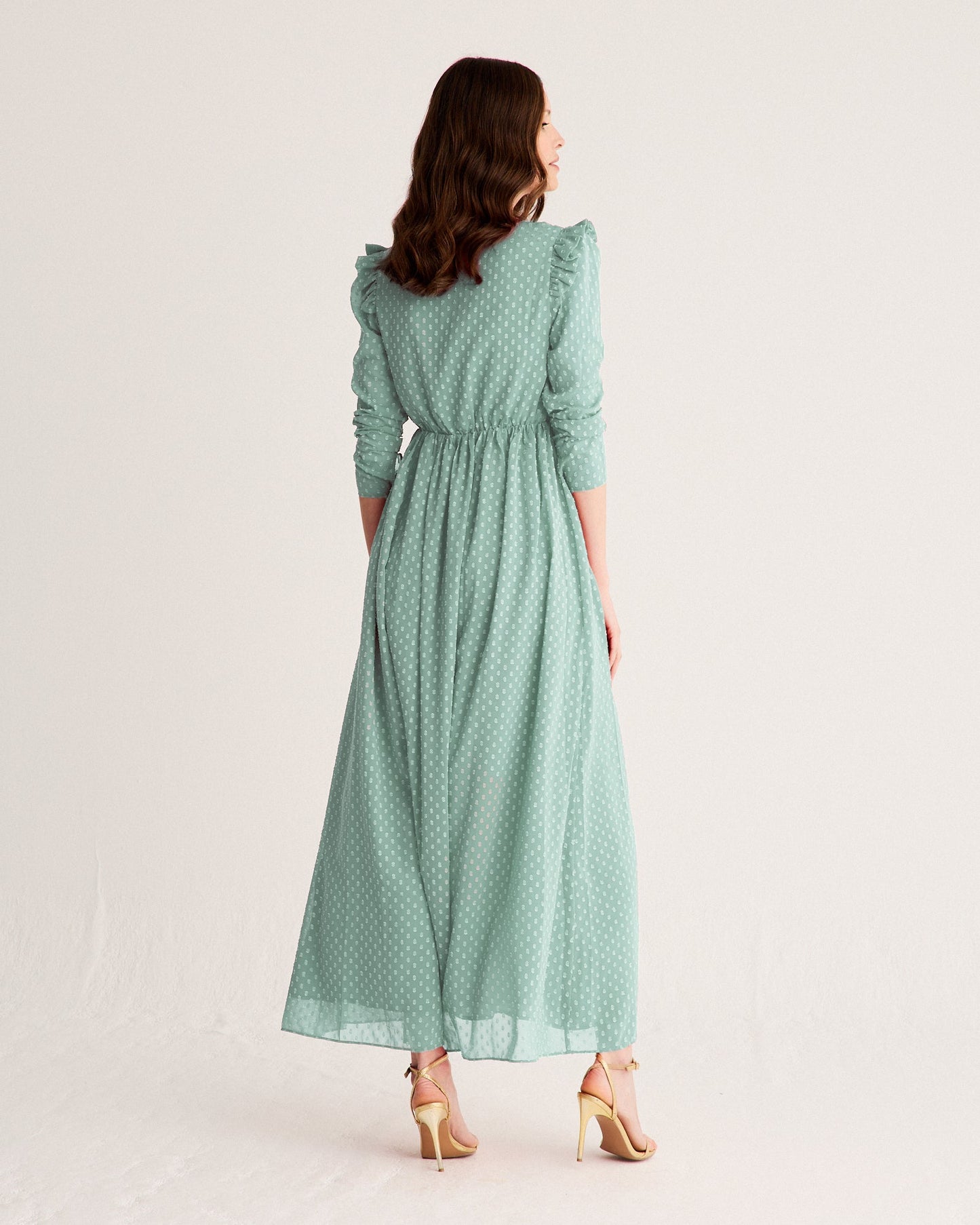Vestido Tami Verde · Embarazada ·