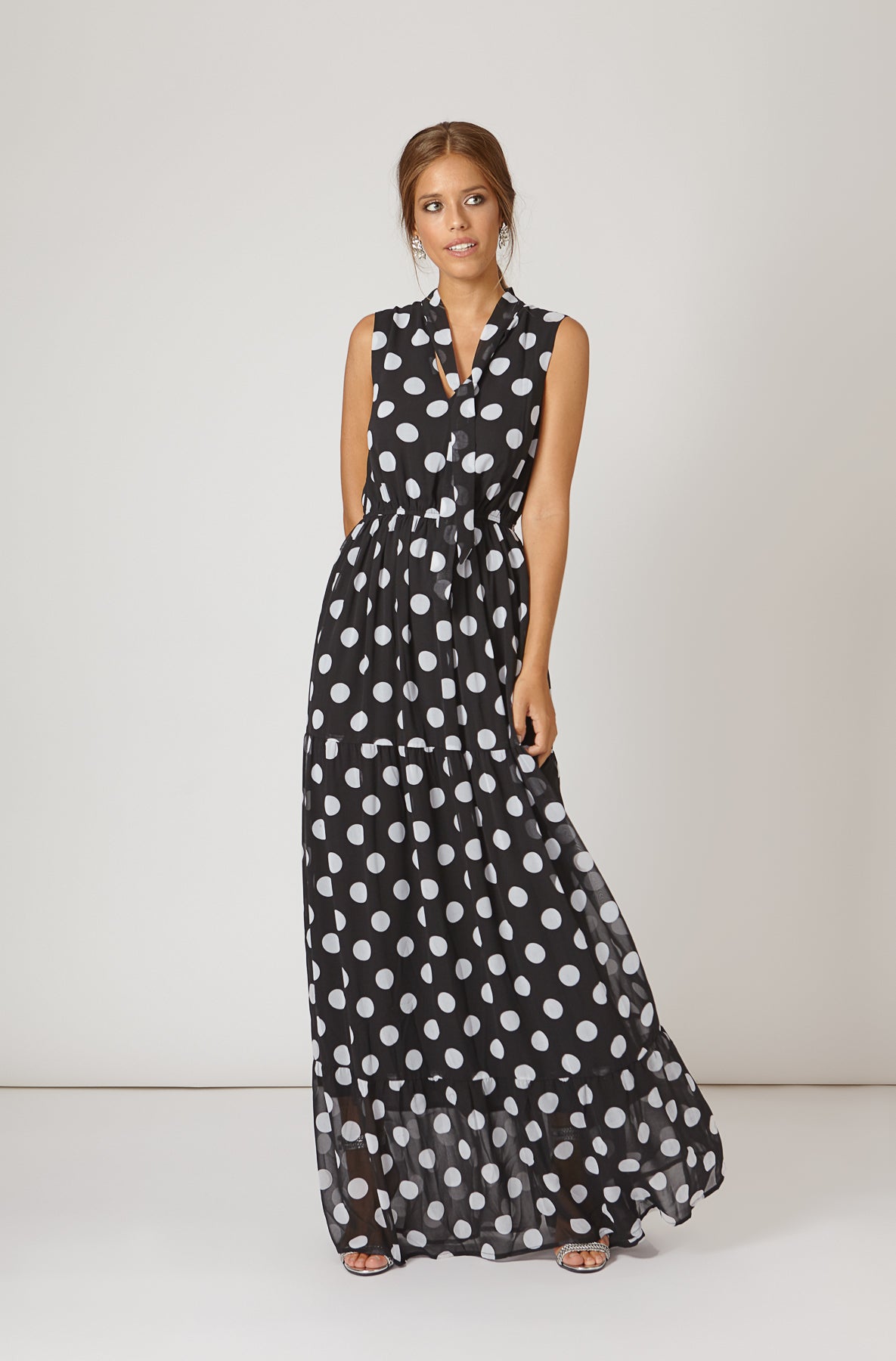 Vestido Lola Lunares XL N/B SS19