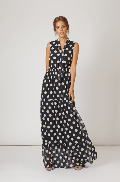 Vestido Lola Lunares XL N/B SS19