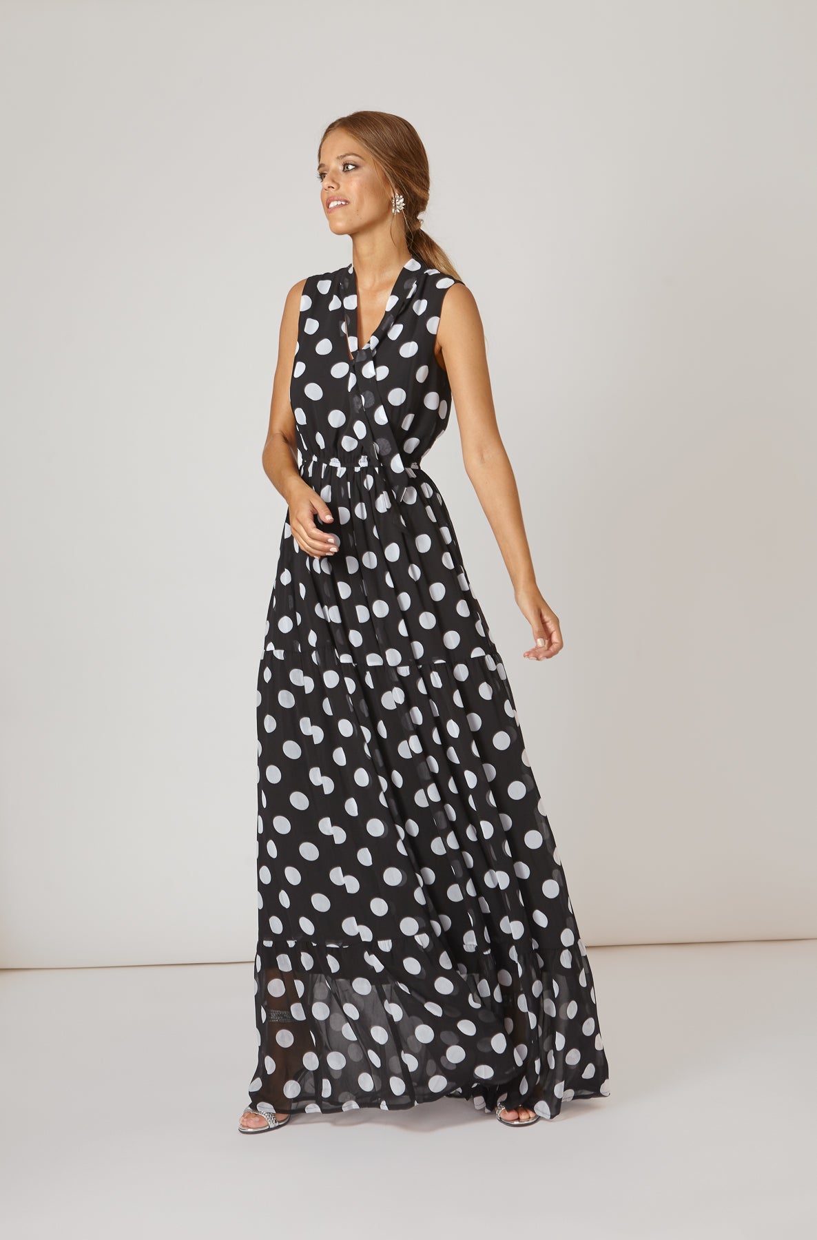 Vestido Lola Lunares XL N/B SS19