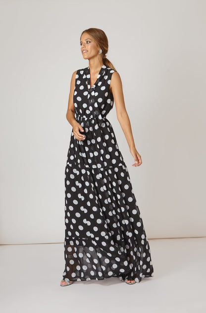 Vestido Lola Lunares XL N/B SS19