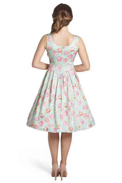 Amanda Mint Donut Tea Dress