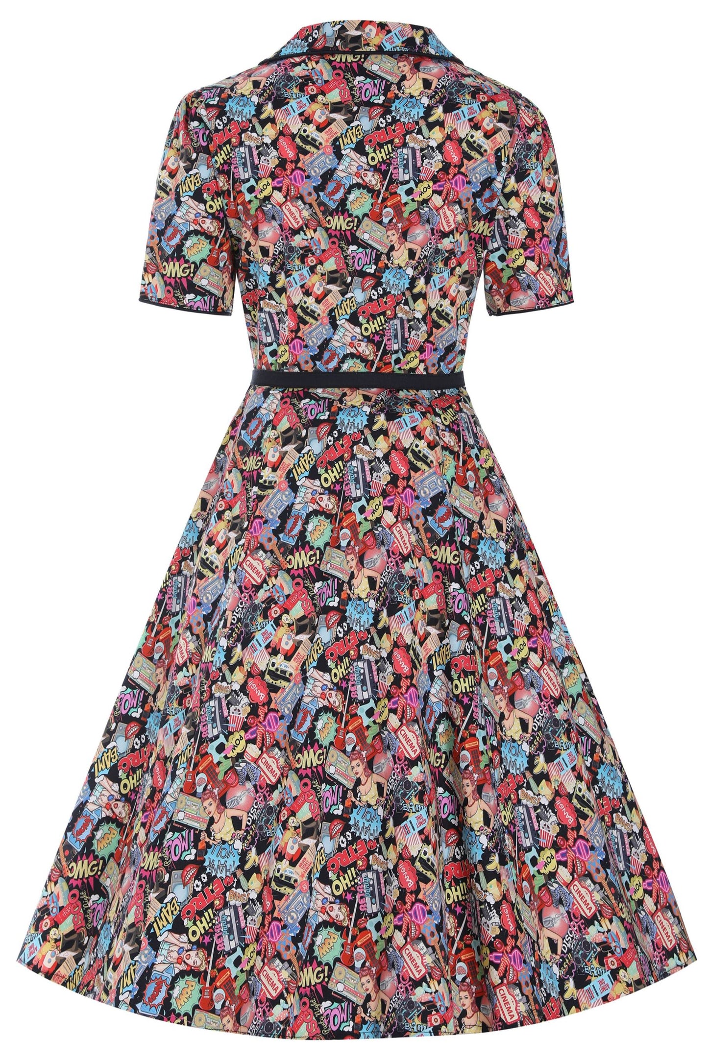 Penelope Pop Art Shirt Dress