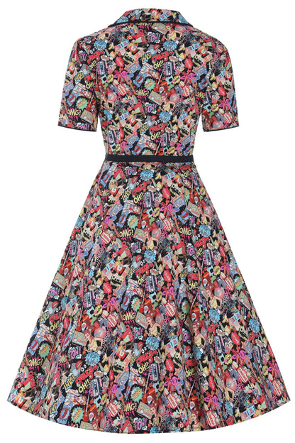 Penelope Pop Art Shirt Dress